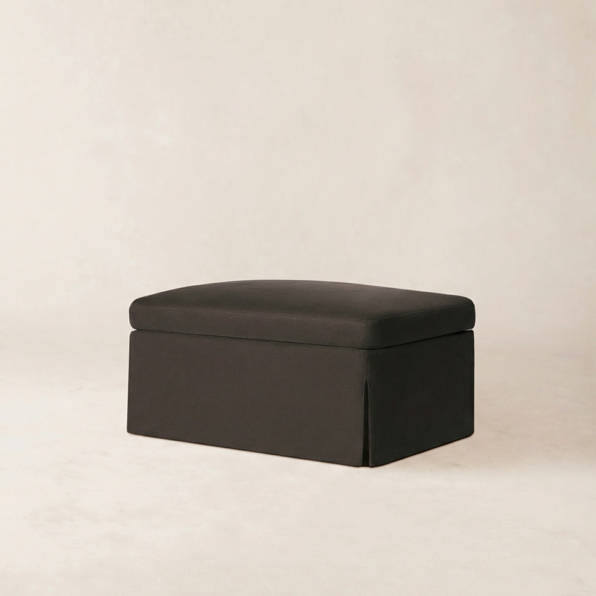 House of Leon Antwerp Ottoman Vintage Black#Color_Vintage Black