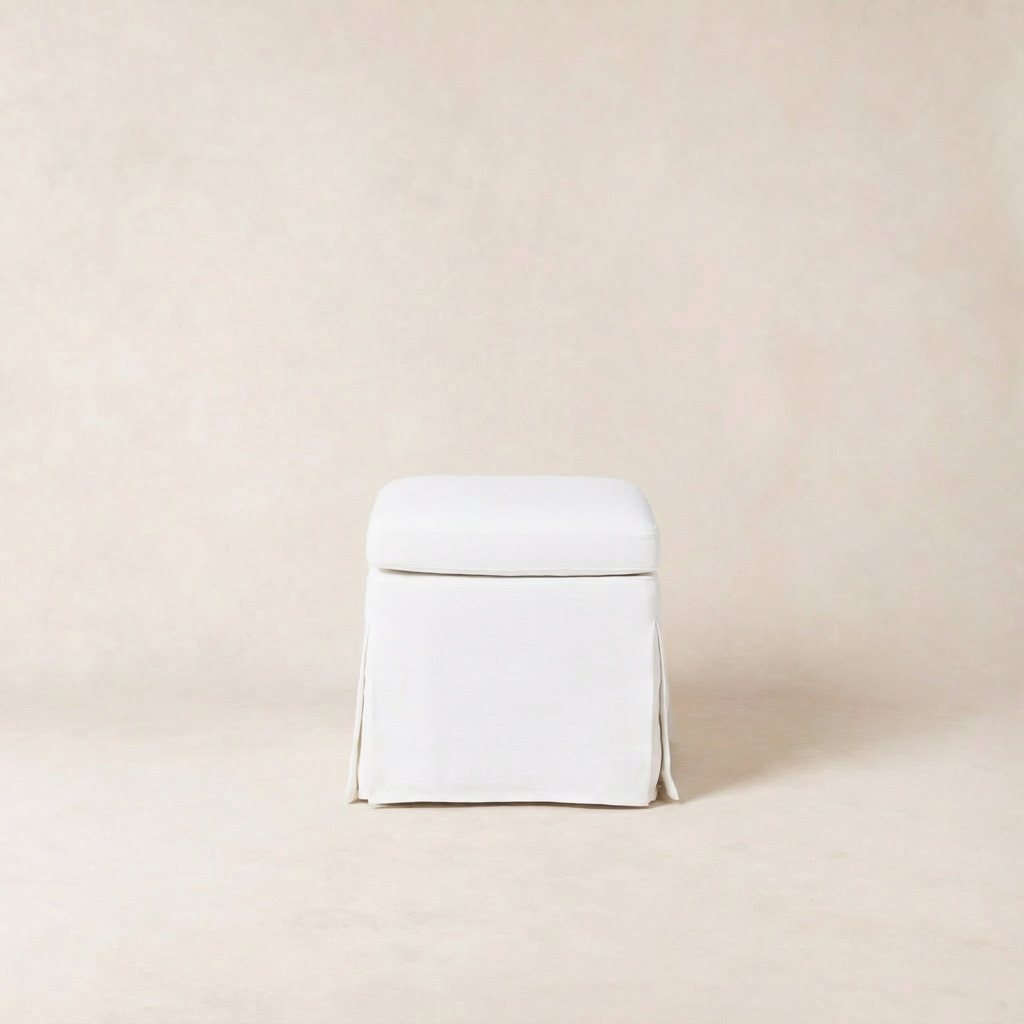 House of Leon Antwerp Pouf White#Color_White