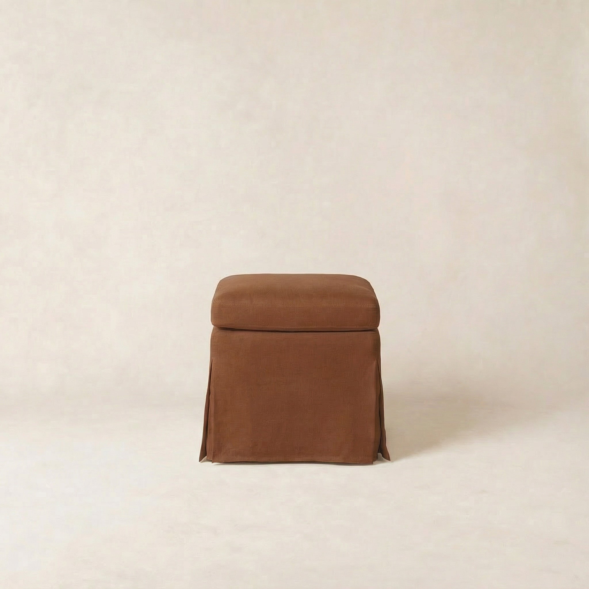 House of Leon Antwerp Pouf Rust#Color_Rust