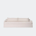 House of Leon Antwerp Sofa Bone 96"#Color_Bone
