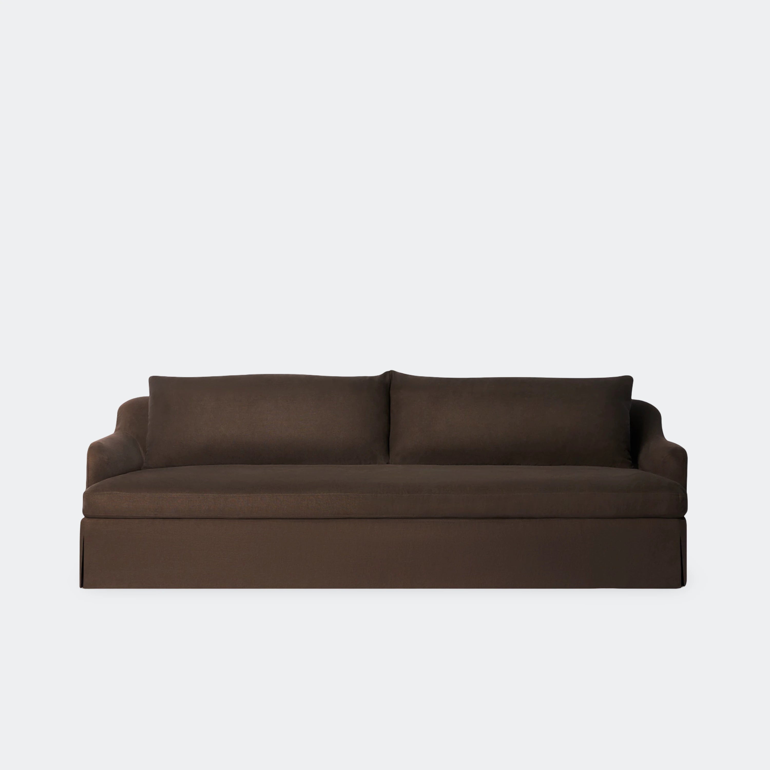 House of Leon Antwerp Sofa Cocoa 96"#Color_Cocoa