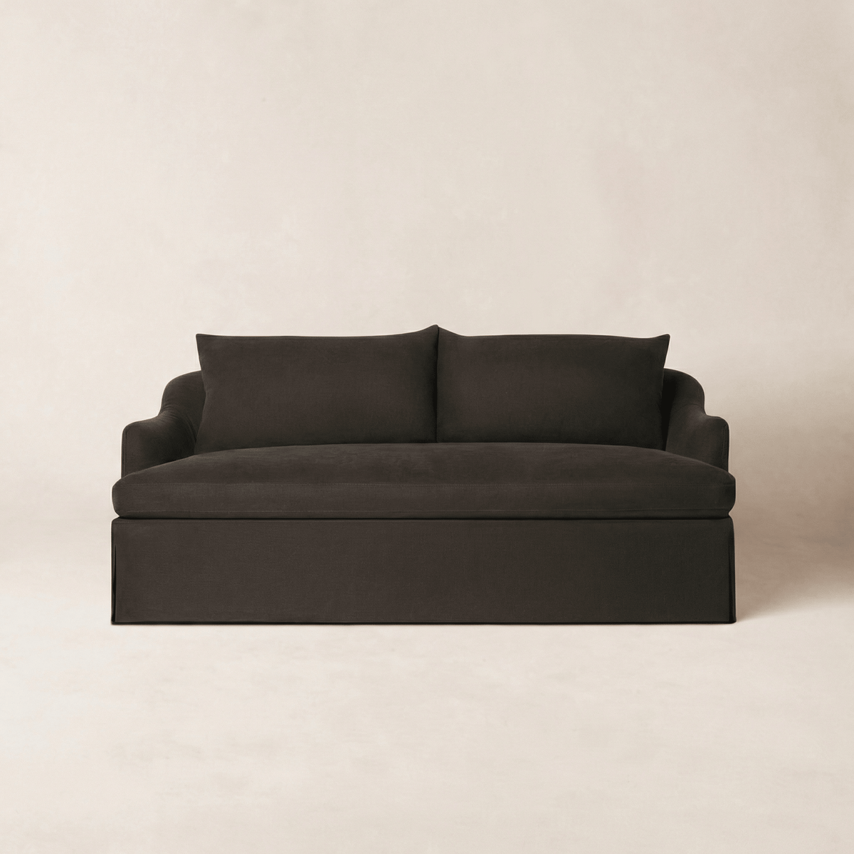 House of Leon Antwerp Sofa Vintage Black 72"#Color_Vintage Black