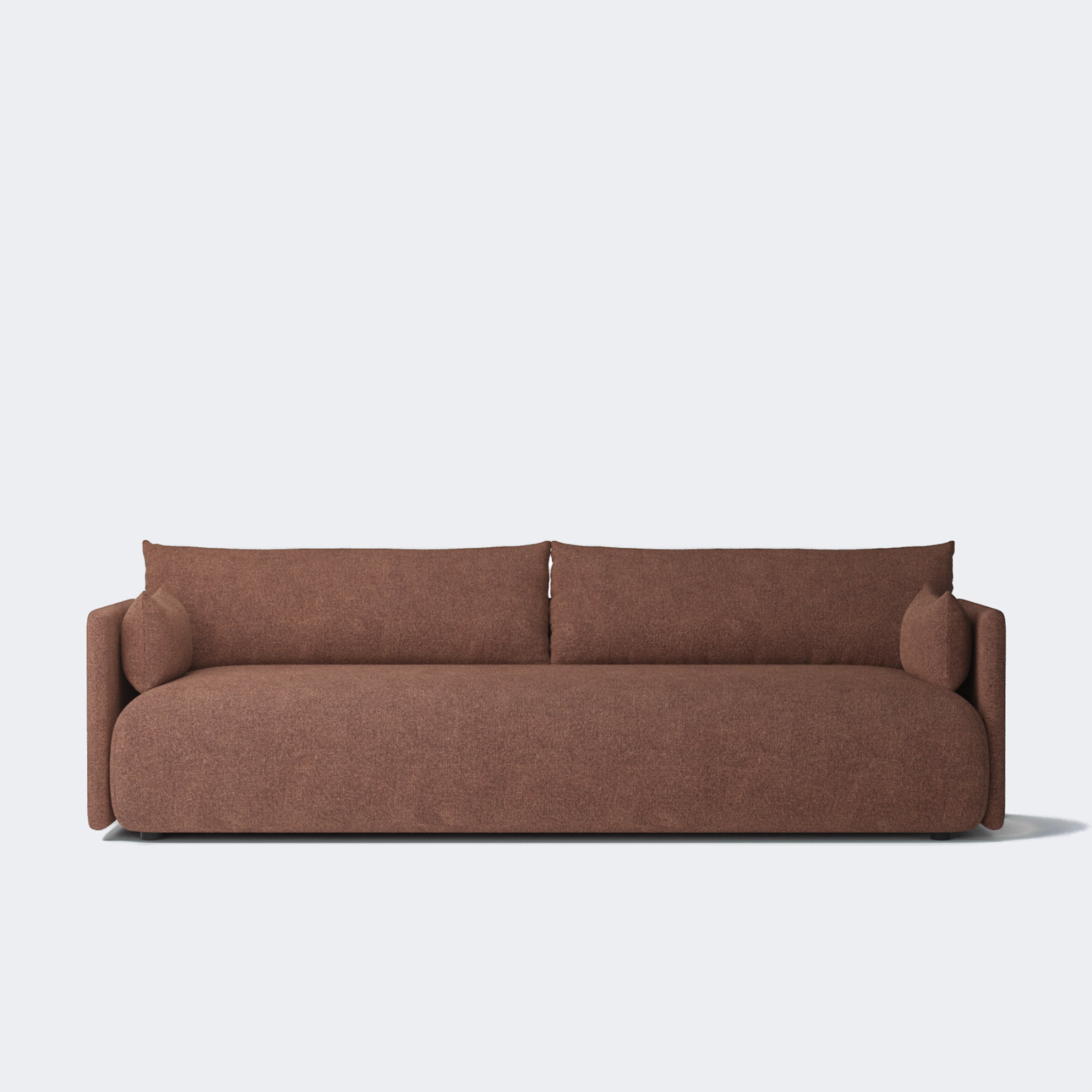 Audo Copenhagen Offset Sofa, 3 Seater Made To Order (10-12 Weeks) Audo Boucle #08 (Bordeaux) - KANSO