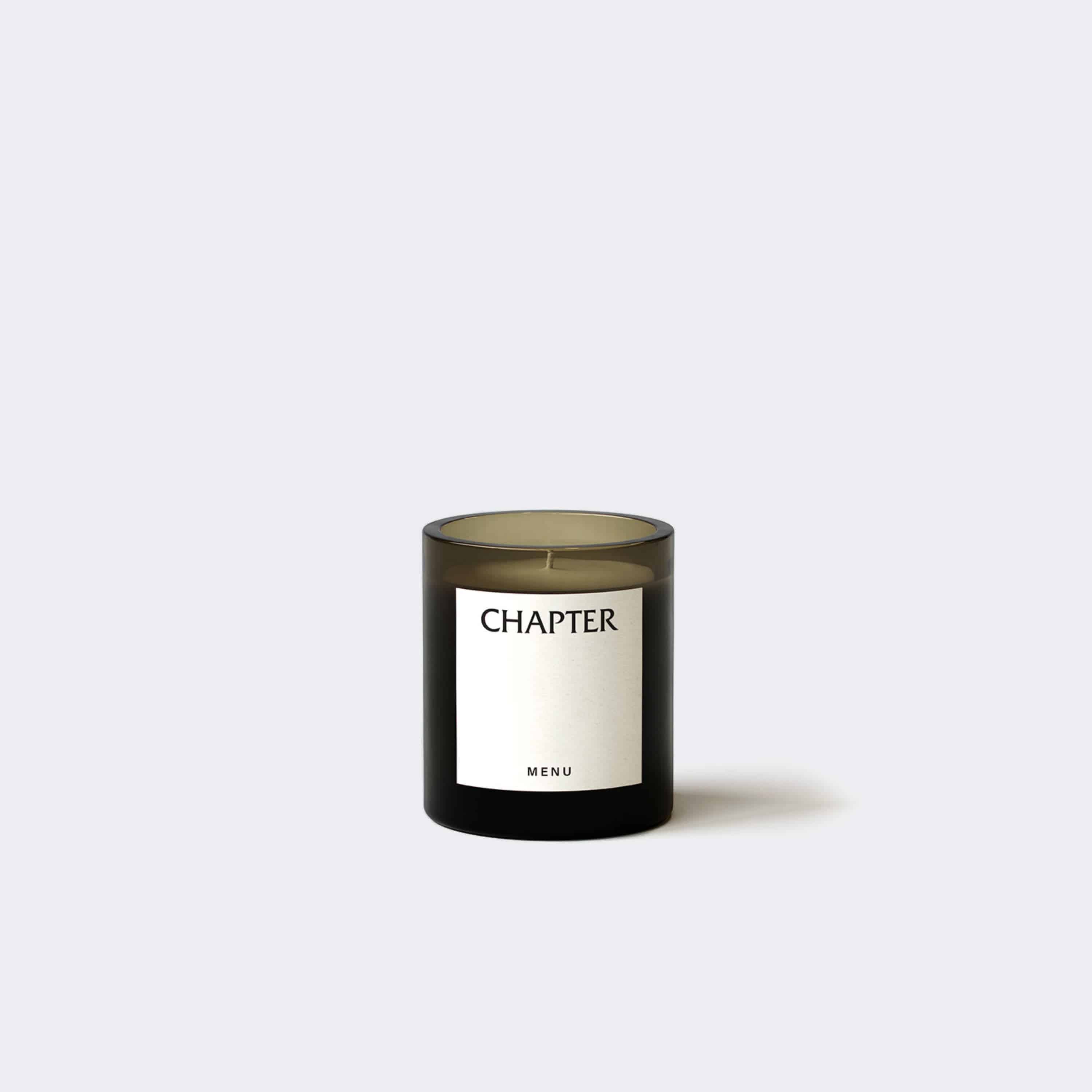 Audo Copenhagen Olfacte Scented Candle, Chapter Poured Glass Candle, 8.3 oz. - KANSO#select size_Poured Glass Candle, 8.3 oz.