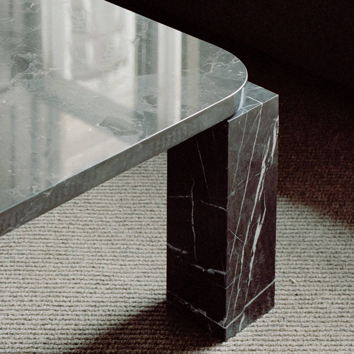 New Works Atlas Coffee Table Small Costa Black Marble#Color_Costa Black Marble