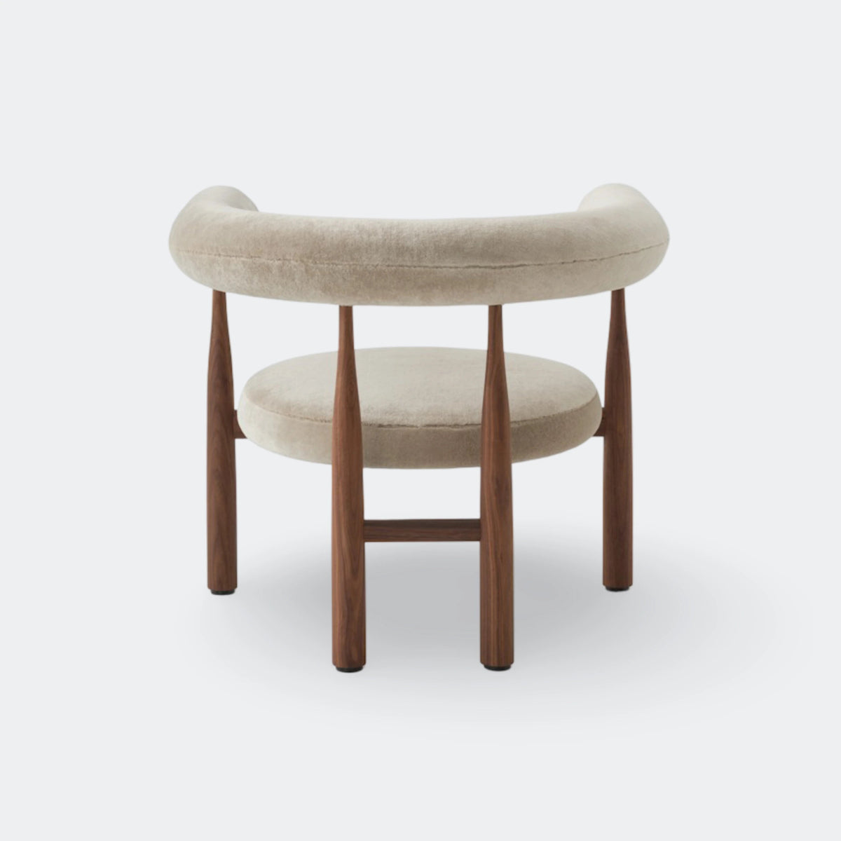 New Works Bukowski Lounge Chair#Frame & Upholstery_Walnut / Rest 023