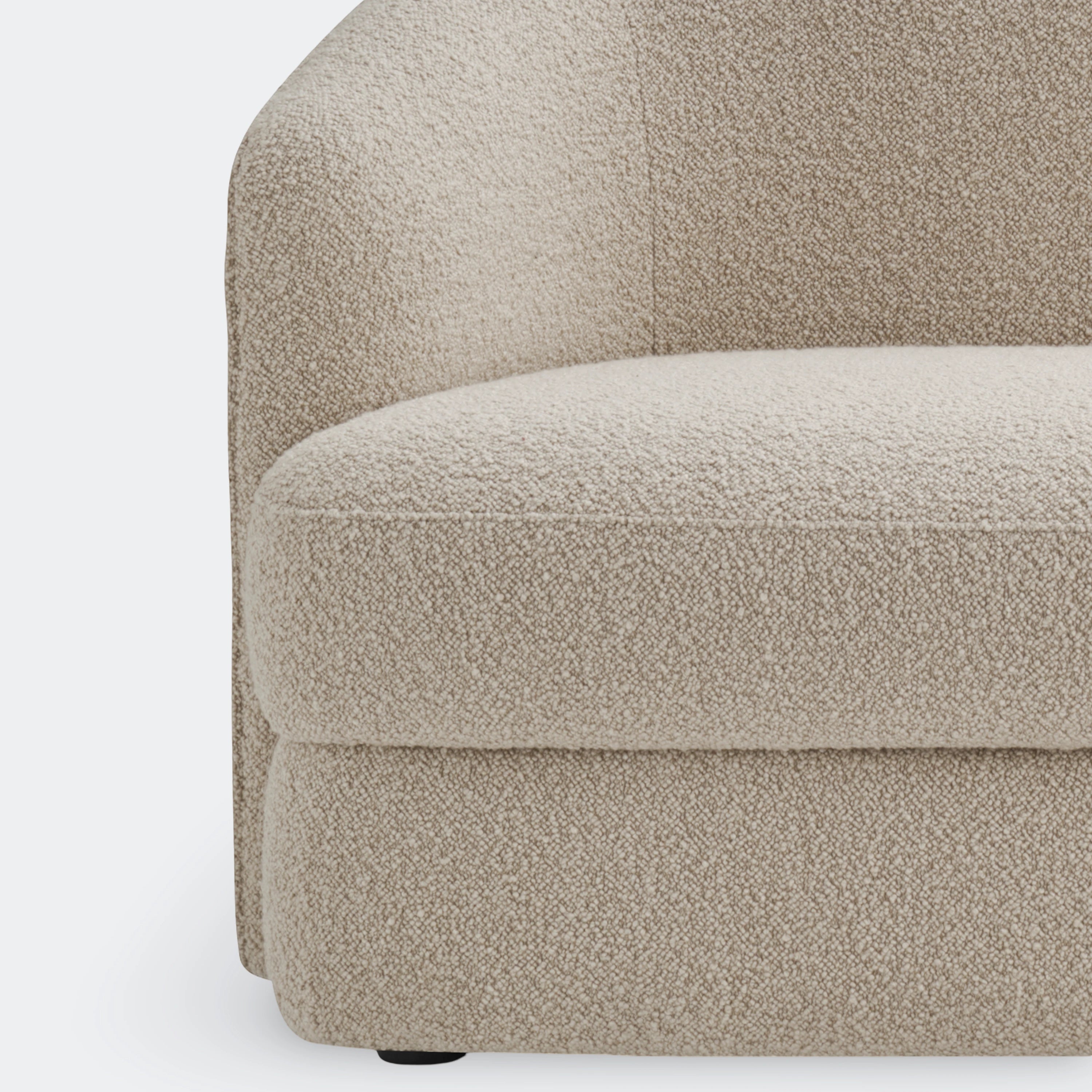New Works Covent Sofa, 3-seater, Deep, Karakorum 007