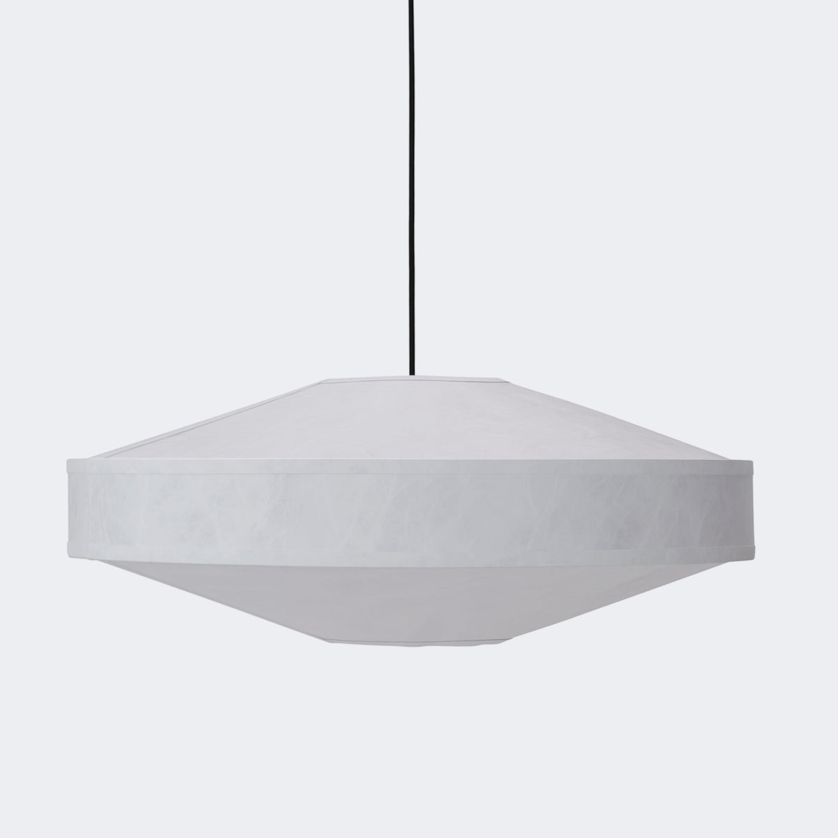 New Works Kite Pendant White Tyvek Ø75#Color_White Tyvek