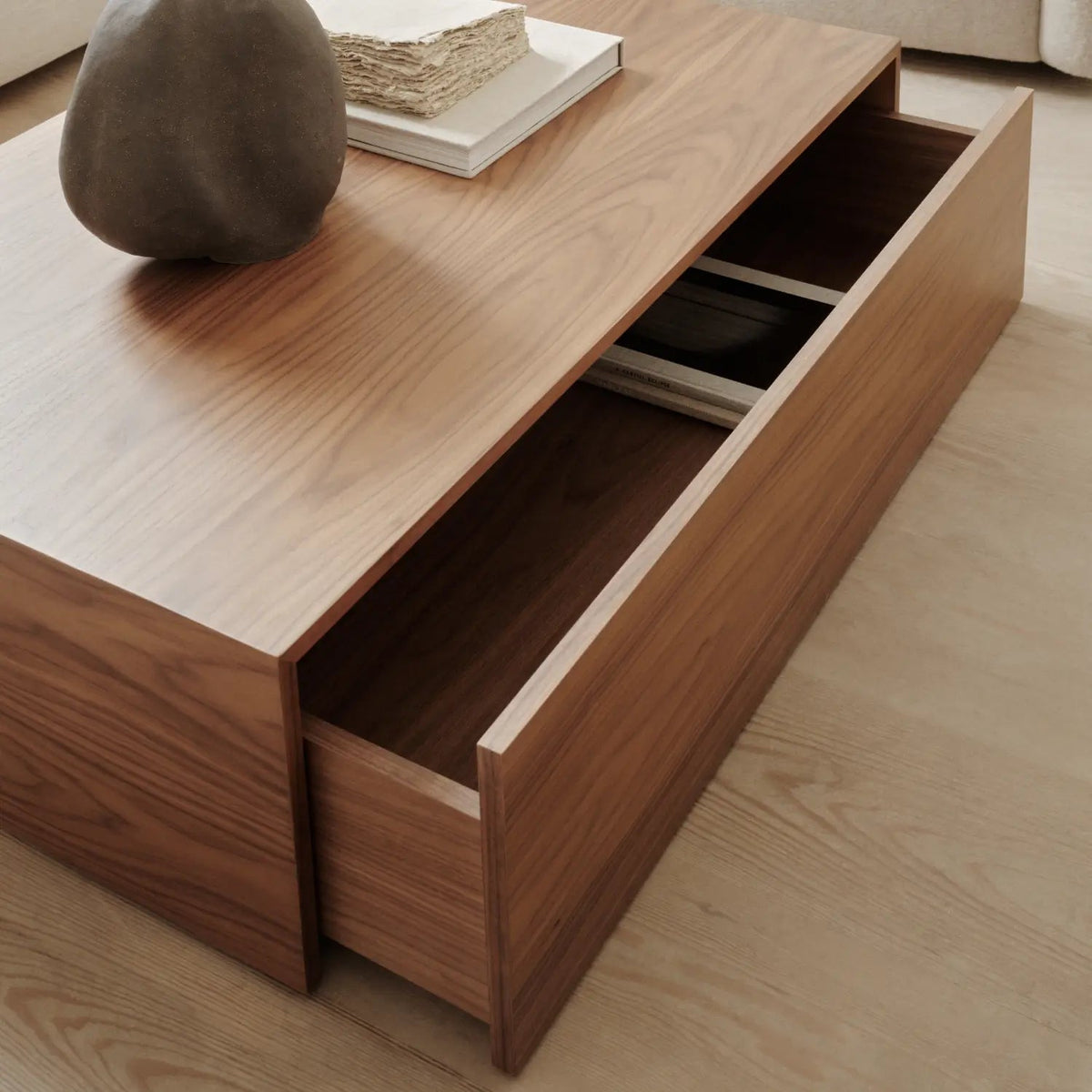 New Works Mass Coffee Table High w. Drawer