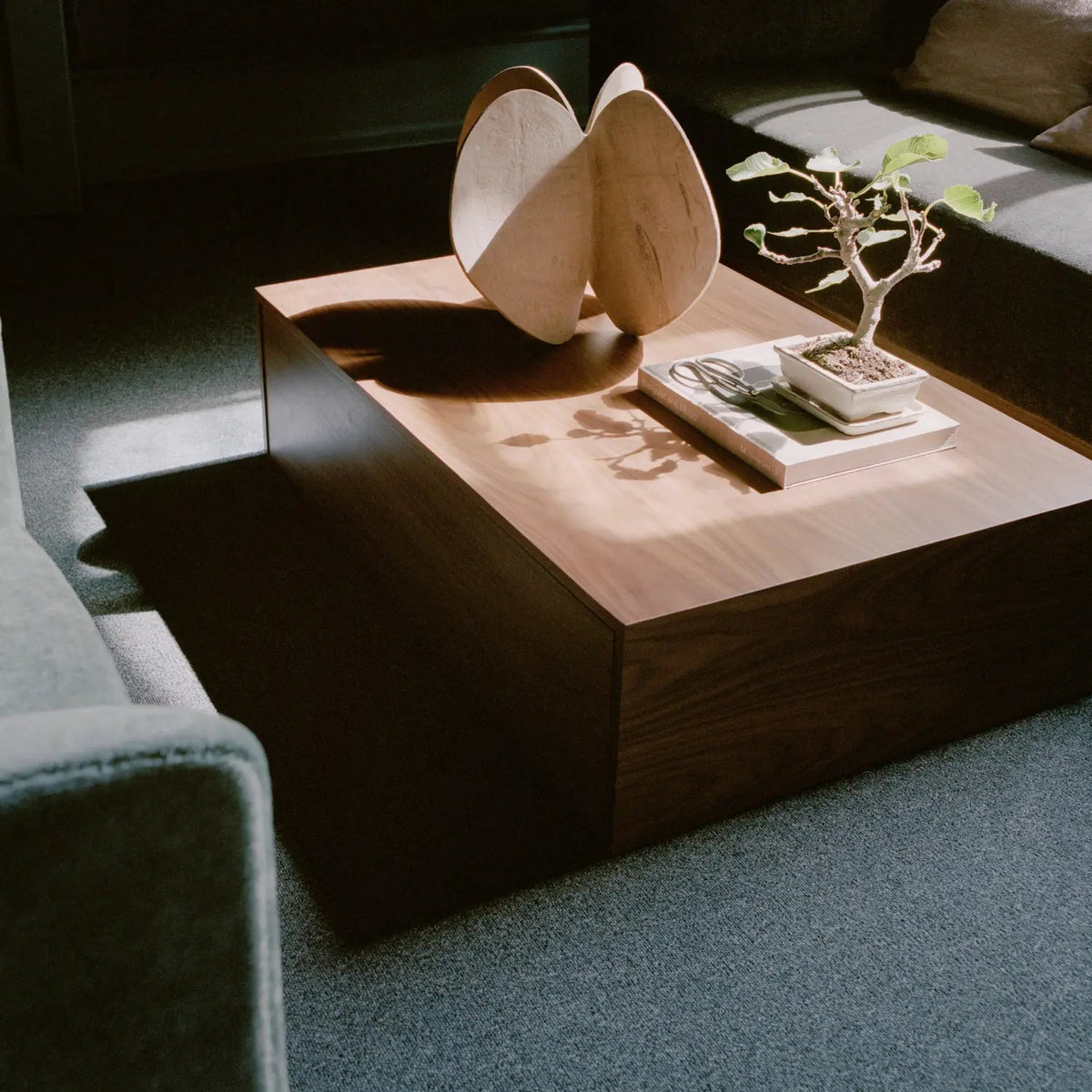 New Works Mass Coffee Table High w. Drawer