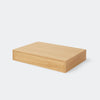 New Works Mass Coffee Table, Wide Oak With Drawer#Finish_Oak