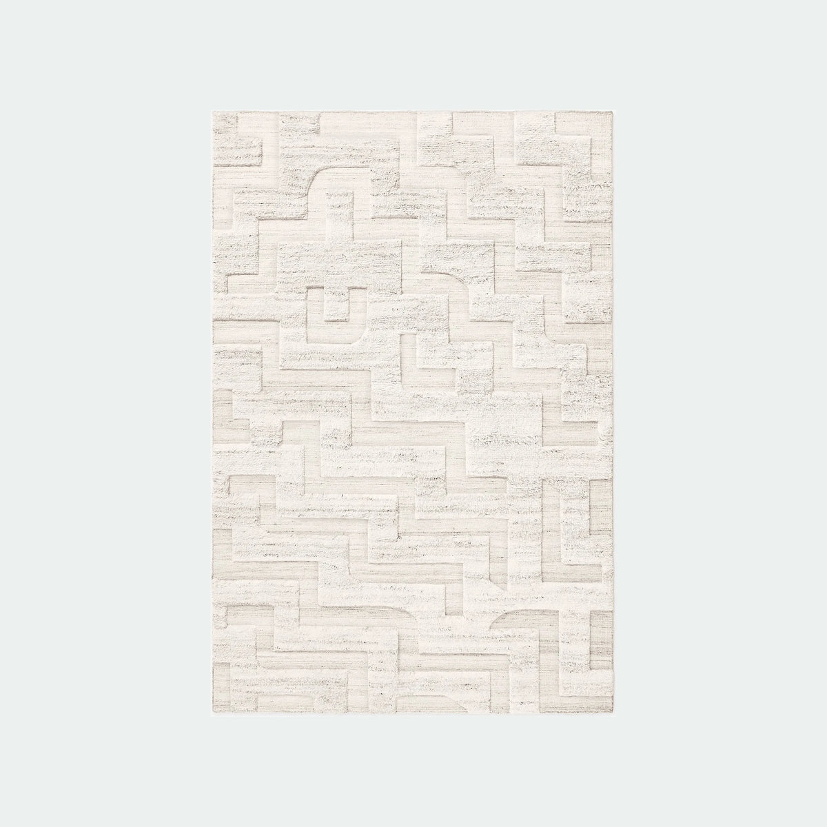 Nordic Knots Boho Rug - KANSO#Color_Cream Mix