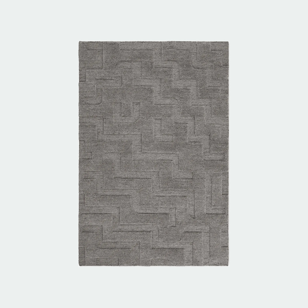 Nordic Knots Boho Rug - KANSO#Color_Gray Mix