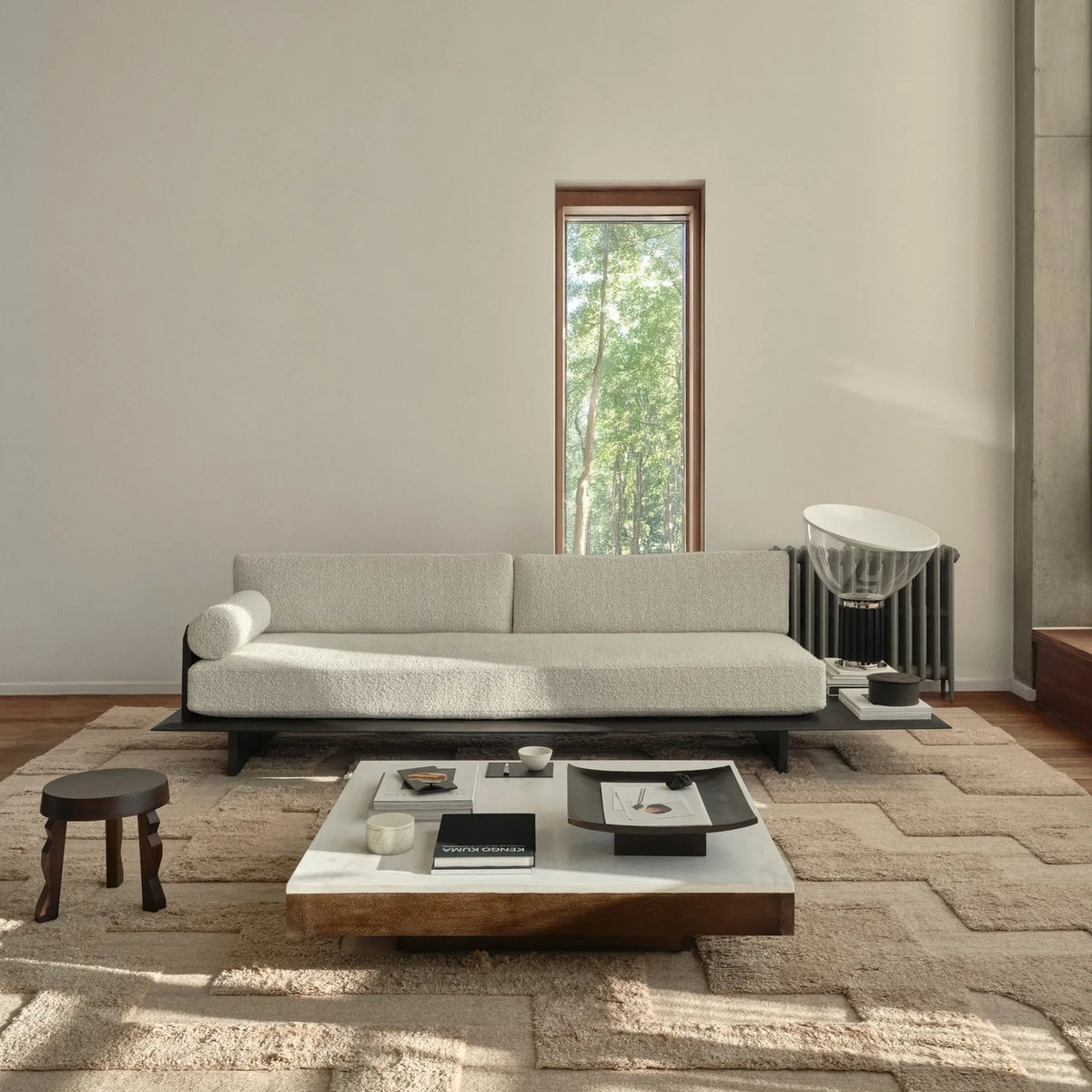 Nordic Knots Boho Rug - KANSO#Color_Sand Mix