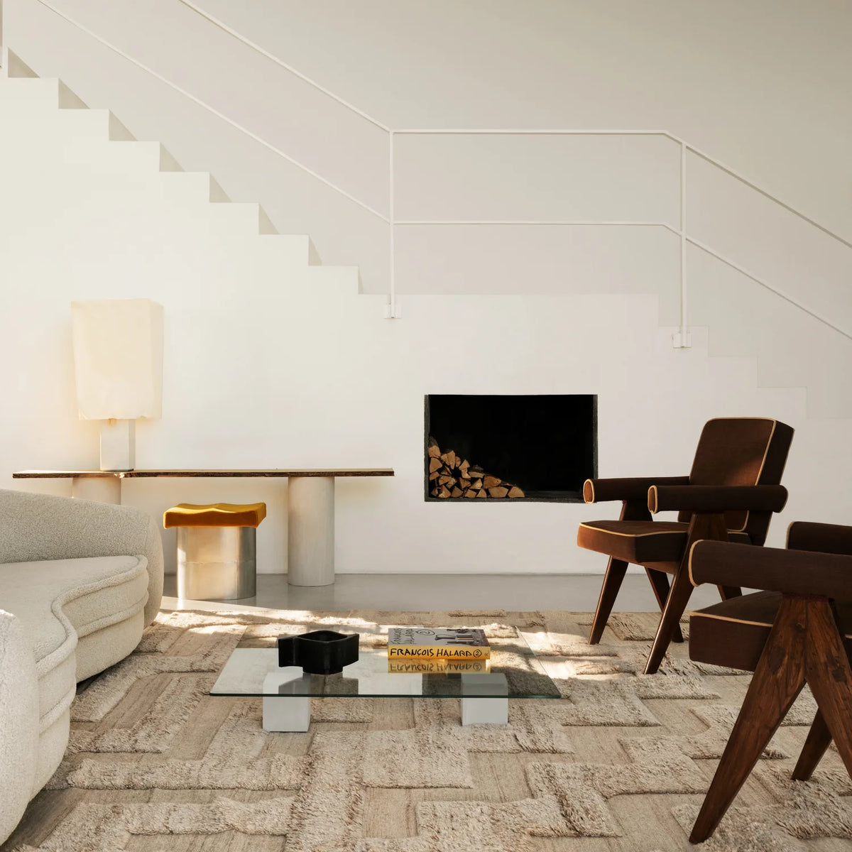 Nordic Knots Boho Rug - KANSO#Color_Sand Mix