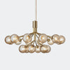 Nuura Apiales 18 Chandelier, Brushed Brass / Optic Gold - KANSO#Finish_Brushed Brass / Optic Gold