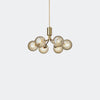 Nuura Apiales 6 Chandelier, Brushed Brass / Optic Gold - KANSO#Finish_Brushed Brass / Optic Gold