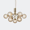 Nuura Apiales 9 Chandelier, Brushed Brass / Optic Gold - KANSO#Finish_Brushed Brass / Optic Gold