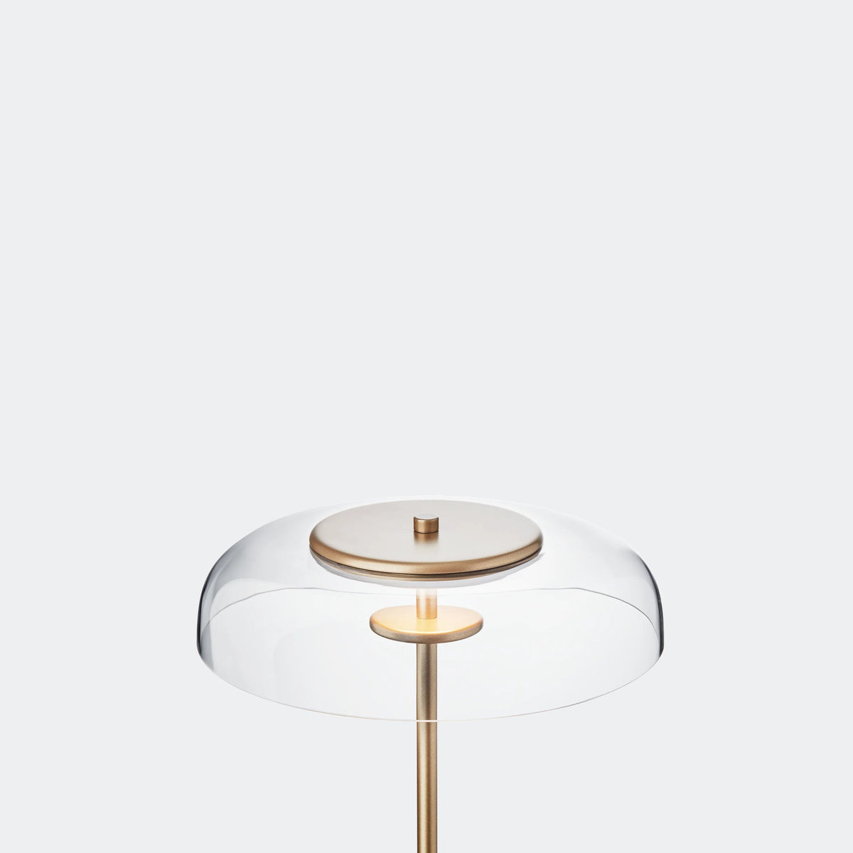 Nuura Blossi Floor Lamp, Nordic Gold / Clear - KANSO#Finish_Nordic Gold / Clear