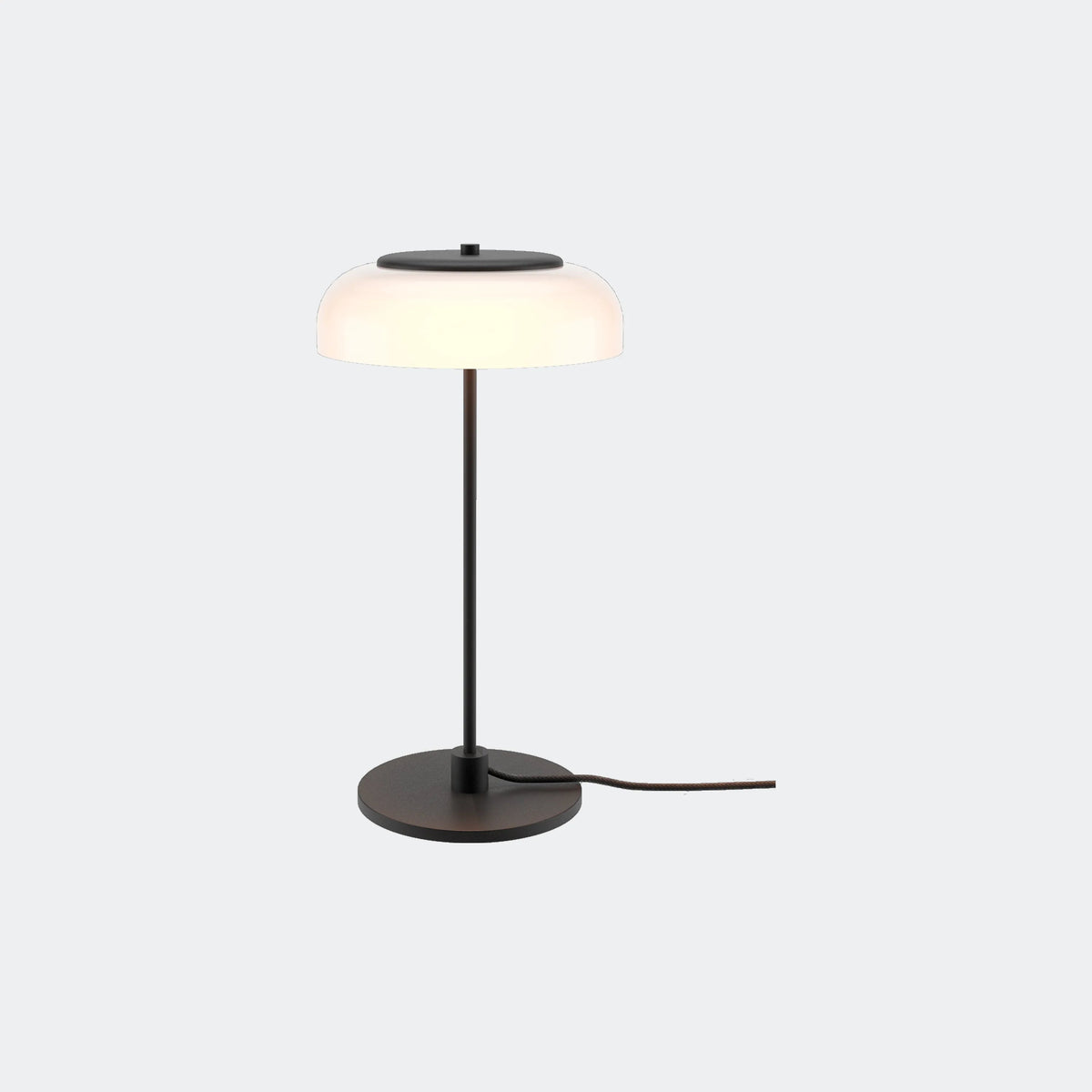 Nuura Blossi Table Lamp, Black / Opal - KANSO#Finish_Black / Opal