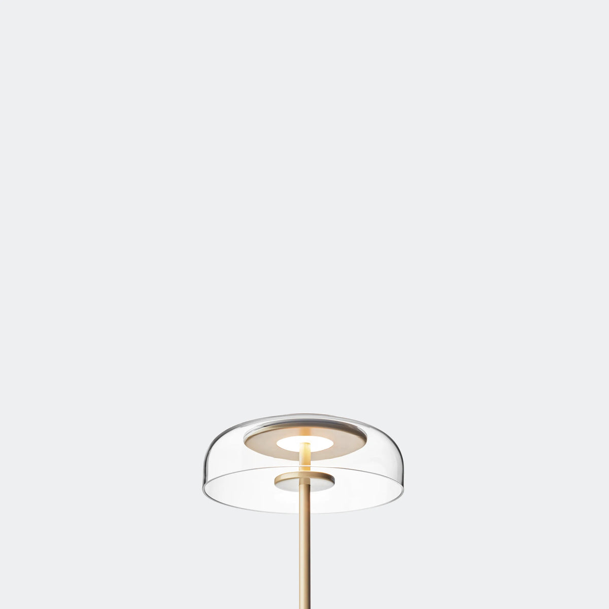 Nuura Blossi Table Lamp, Nordic Gold / Clear - KANSO#Finish_Nordic Gold / Clear