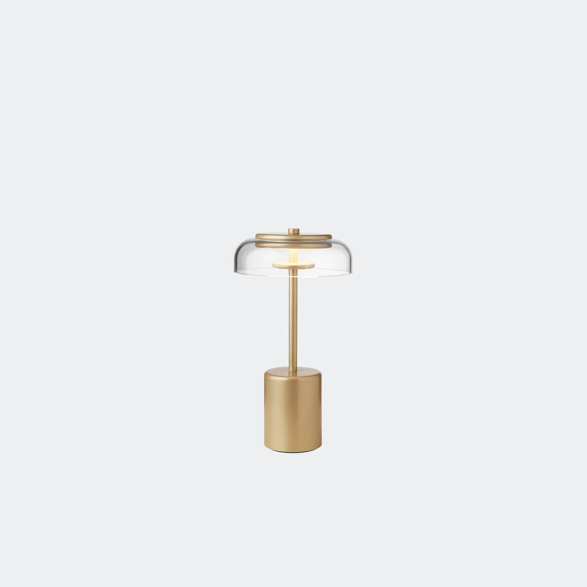 Nuura Blossi Table Lamp Mini, Nordic Gold / Clear - KANSO#Finish_Nordic Gold / Clear