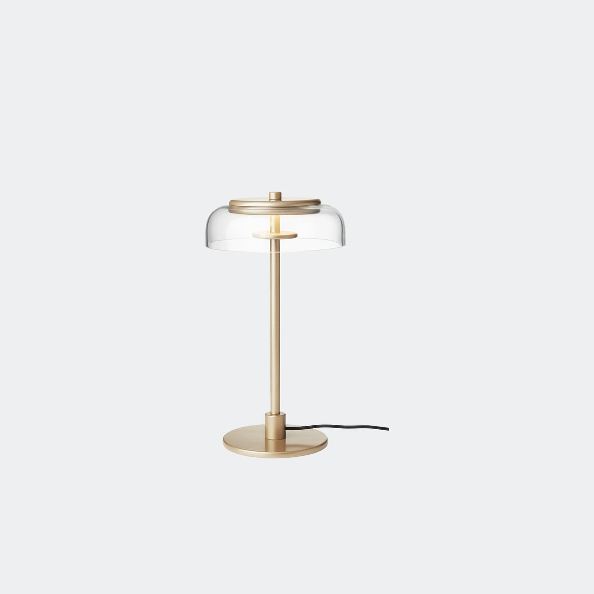Nuura Blossi Table Lamp Small, Nordic Gold / Clear - KANSO#Finish_Nordic Gold / Clear