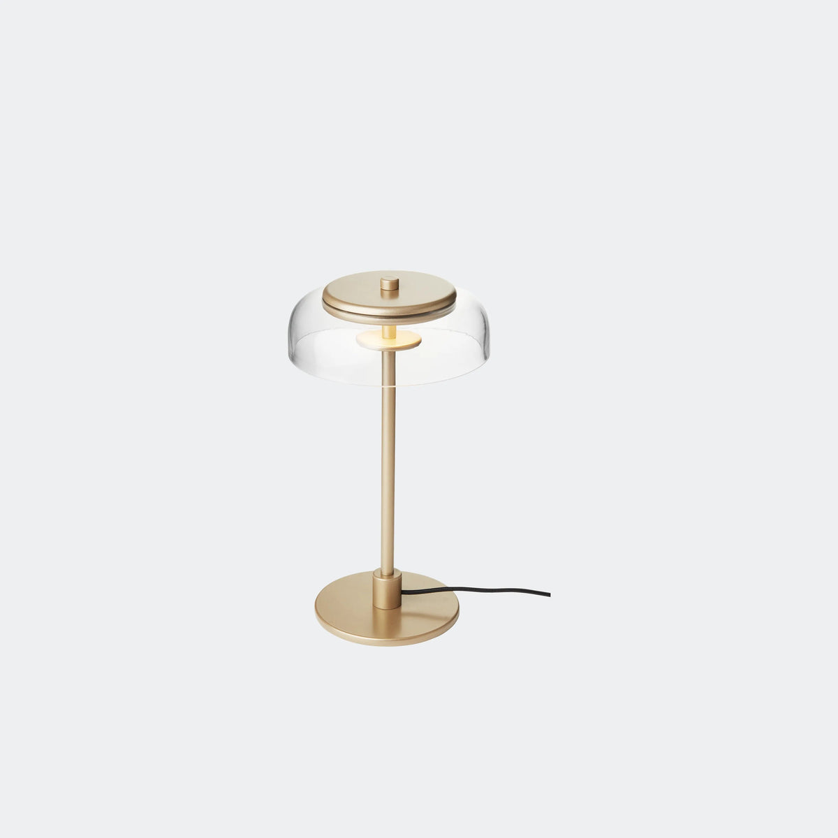 Nuura Blossi Table Lamp Small, Nordic Gold / Clear - KANSO#Finish_Nordic Gold / Clear