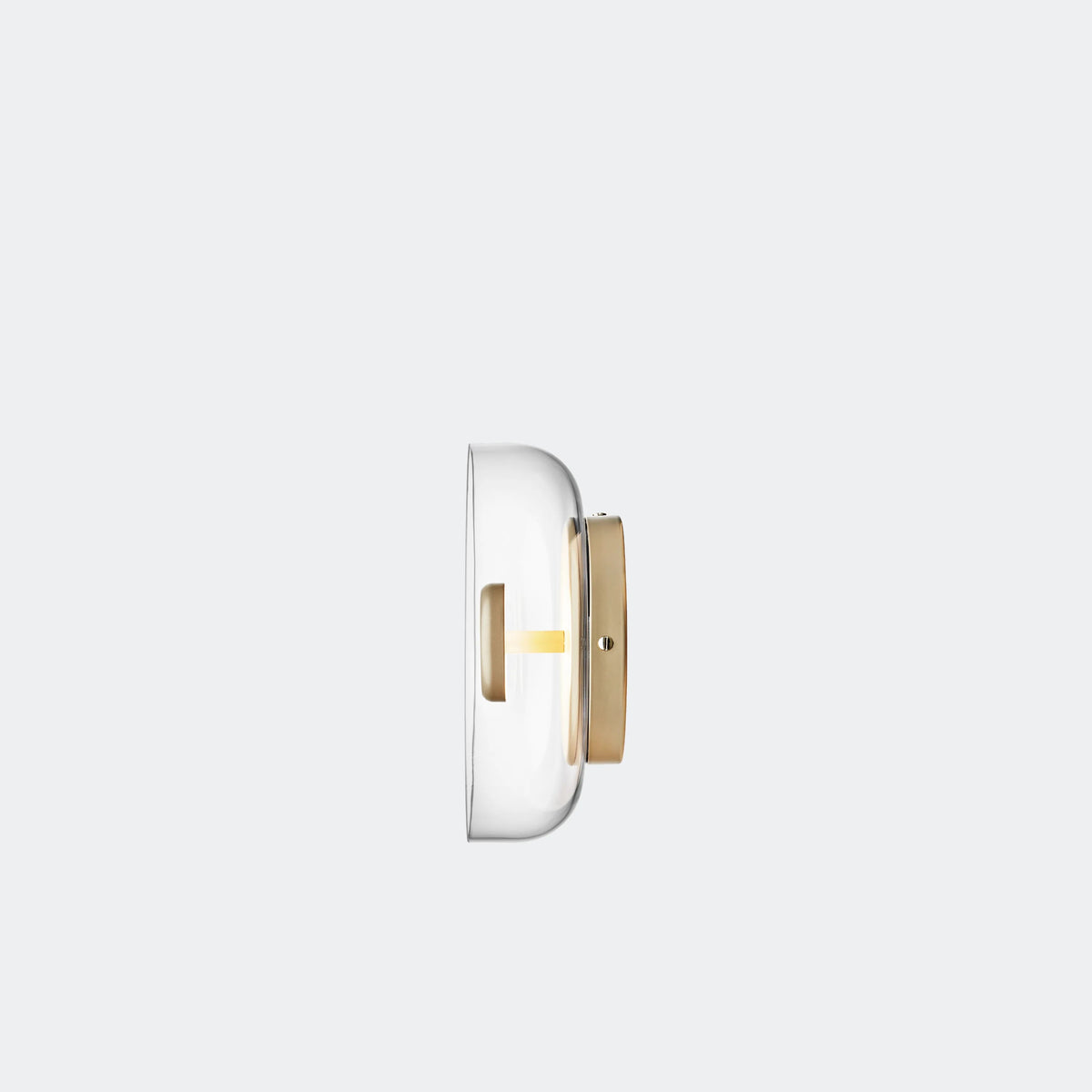 Nuura Blossi Wall Light, Nordic Gold / Clear - KANSO#Finish_Nordic Gold / Clear