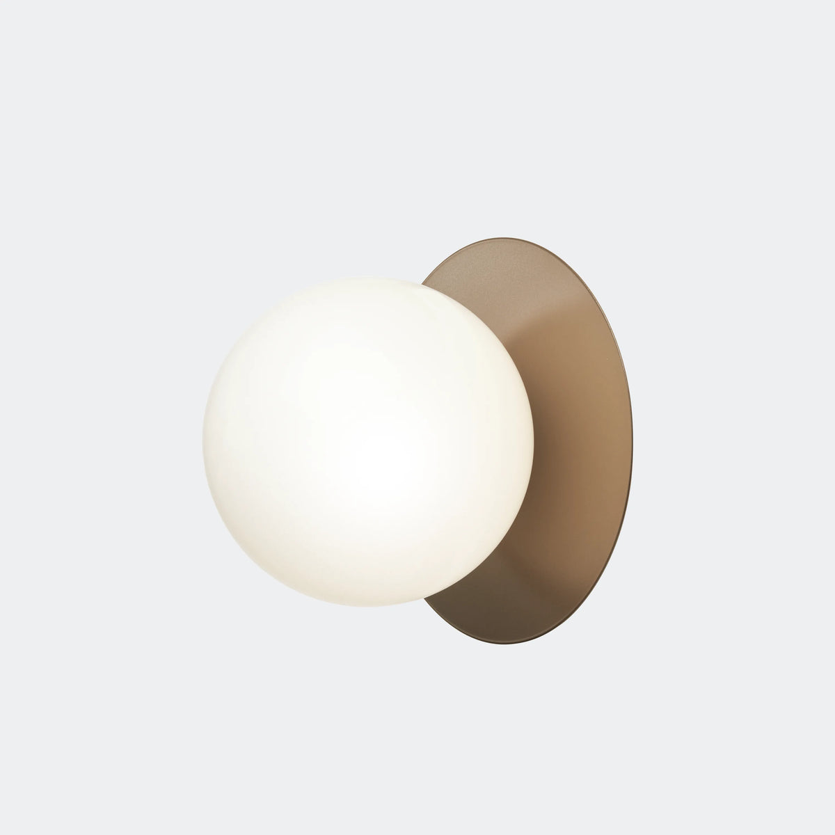 Nuura Liila 1 Wall Light Large, Dark Bronze / Opal - KANSO#Finish_Dark Bronze / Opal