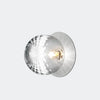 Nuura Liila 1 Wall Light Large, Light Silver / Optic Clear - KANSO#Finish_Light Silver / Optic Clear