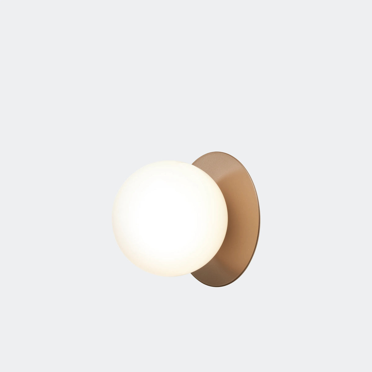 Nuura Liila 1 Wall Light Medium, Dark Bronze / Opal - KANSO#Finish_Dark Bronze / Opal