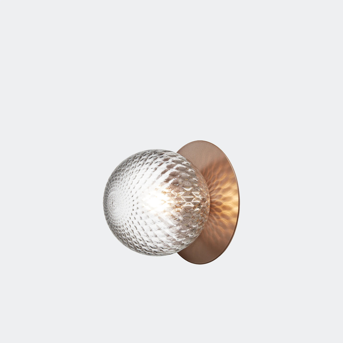 Nuura Liila 1 Wall Light Medium, Dark Bronze / Optic Clear - KANSO#Finish_Dark Bronze / Optic Clear