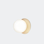 Nuura Liila 1 Wall Light Medium, Nordic Gold / Opal - KANSO#Finish_Nordic Gold / Opal