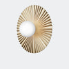 Nuura Liila Muuse Wall Light Medium, Nordic Gold / Opal - KANSO#Finish_Nordic Gold / Opal