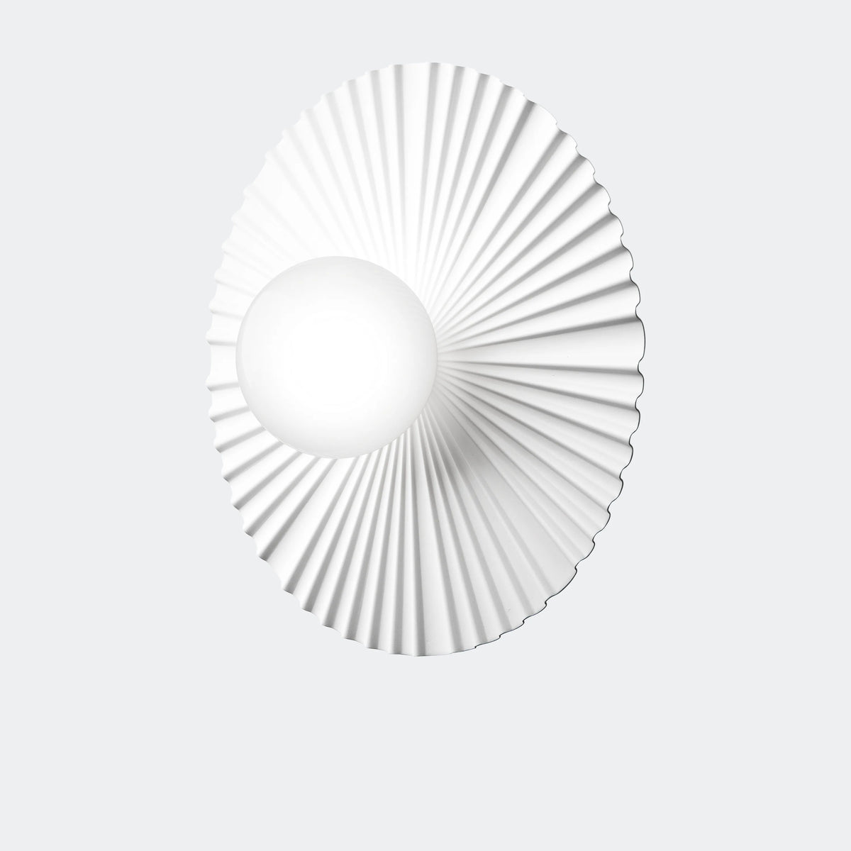 Nuura Liila Muuse Wall Light Medium, White / Opal - KANSO#Finish_White / Opal
