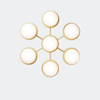 Nuura Liila Star Wall Light, Nordic Gold / Opal - KANSO#Finish_Nordic Gold / Opal
