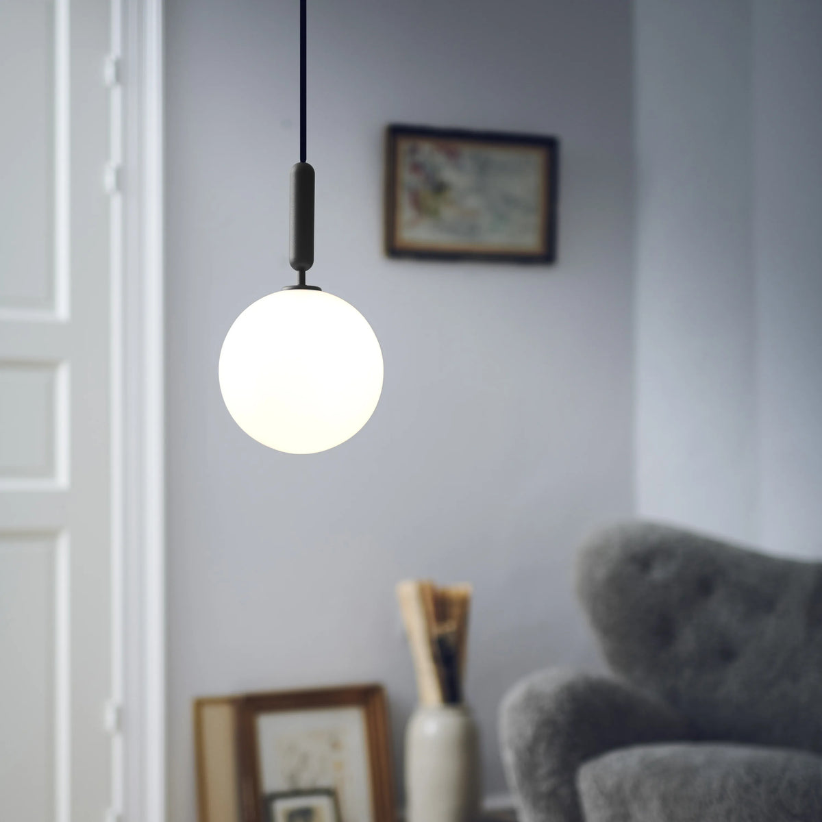 Nuura Miira 1 Large, Rock Grey / Opal - KANSO#Finish_Rock Grey / Opal