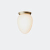 Nuura Rizzatto 171 Ceiling Light, Satin Brass / Opal - KANSO#Finish_Satin Brass / Opal