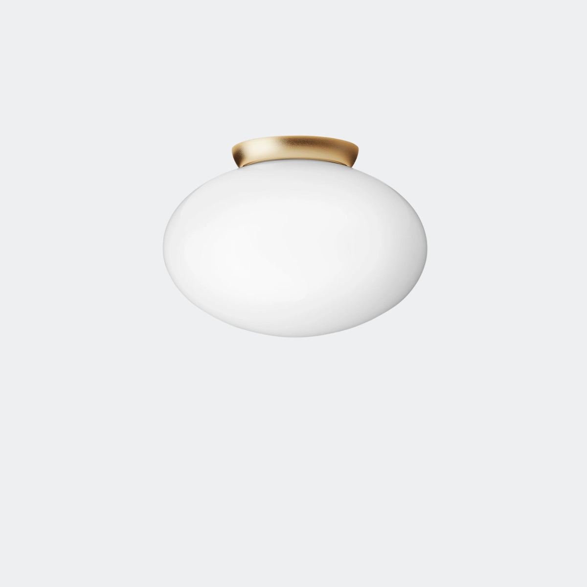 Nuura Rizzatto 301 Ceiling Light Satin Brass Opal