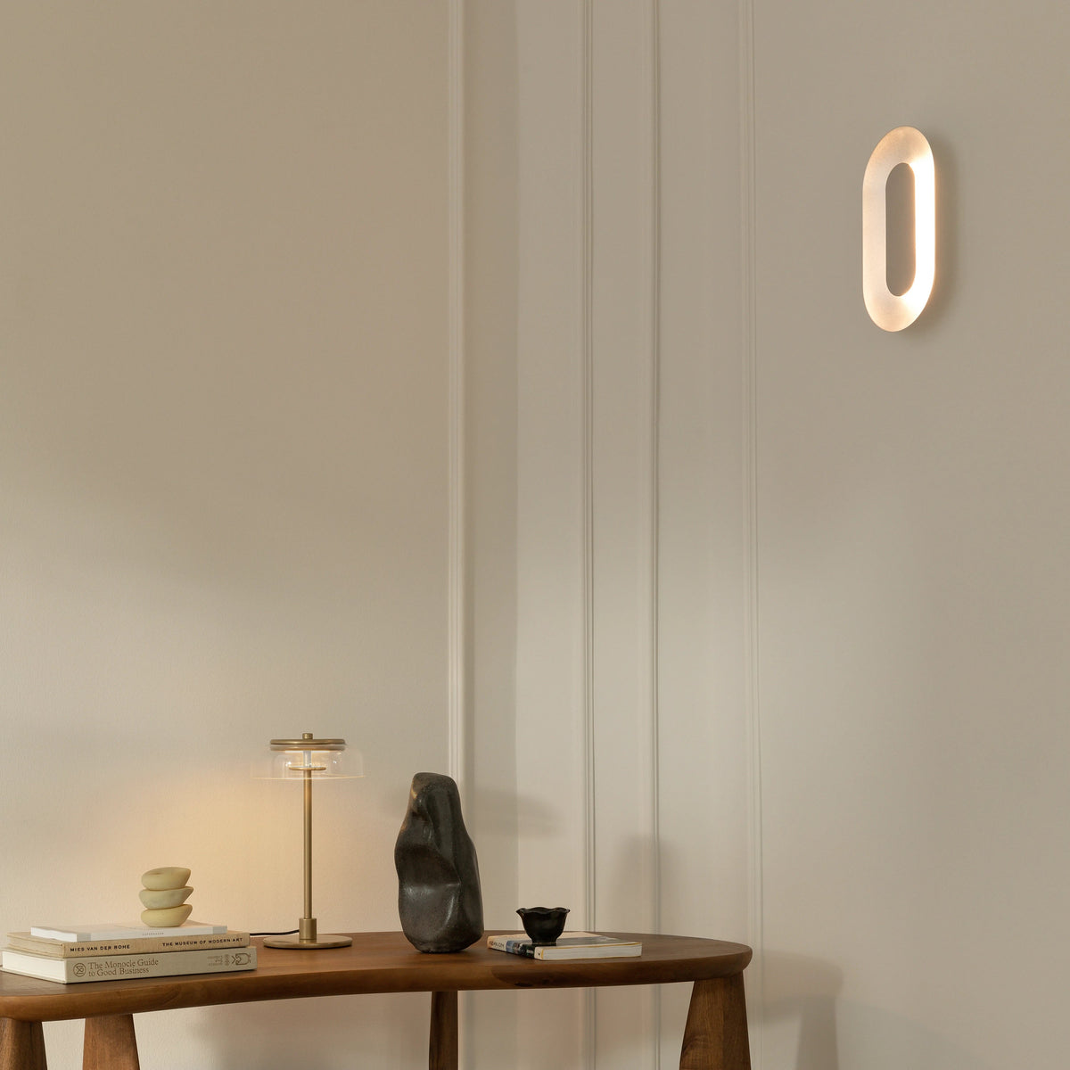 Nuura Sasi Wall Light Small, Brass - KANSO#Finish_Brass