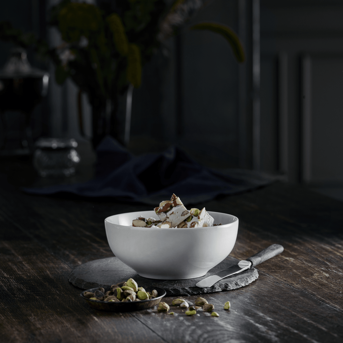 Pillivuyt Sancerre Bowls, Set of 4 6" diam x 2.5" H - 14 oz - Set of 4#Size_6" diam x 2.5" H - 14 oz - Set of 4