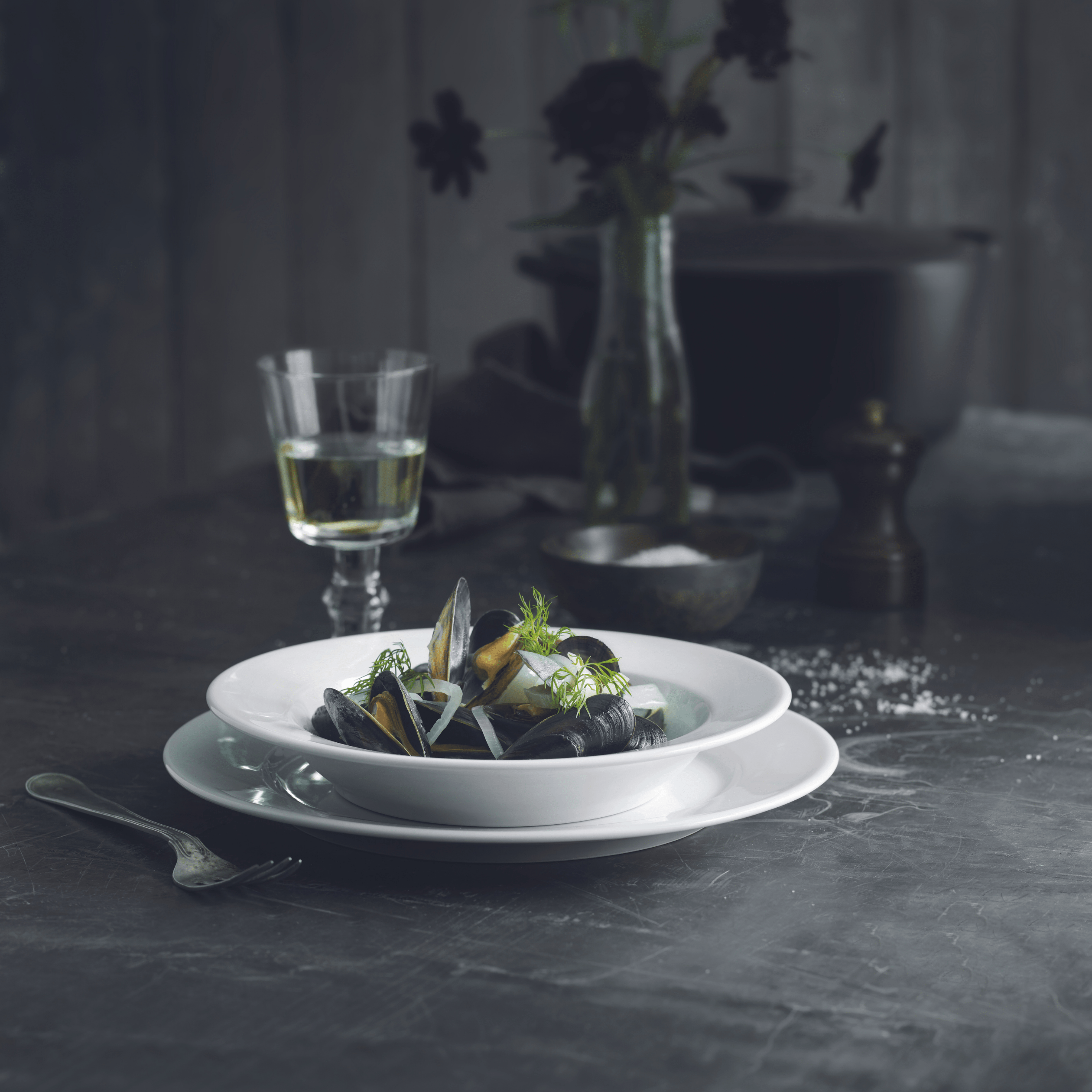 Pillivuyt Sancerre Soup & Pasta Bowls 10" diam - 12 oz - KANSO