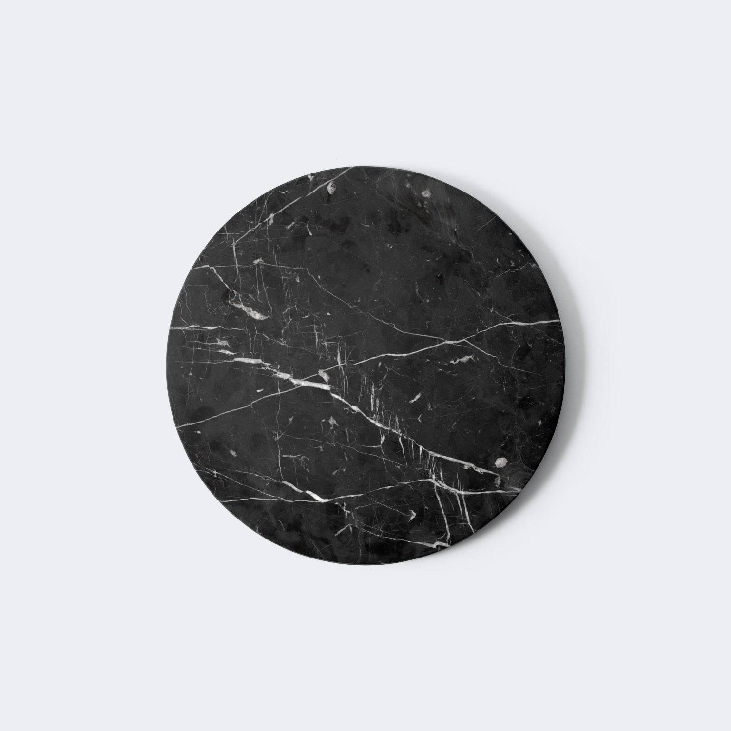 Audo Copenhagen Androgyne Side Table, 16.5in Black Marble - KANSO#Material_Black Marble