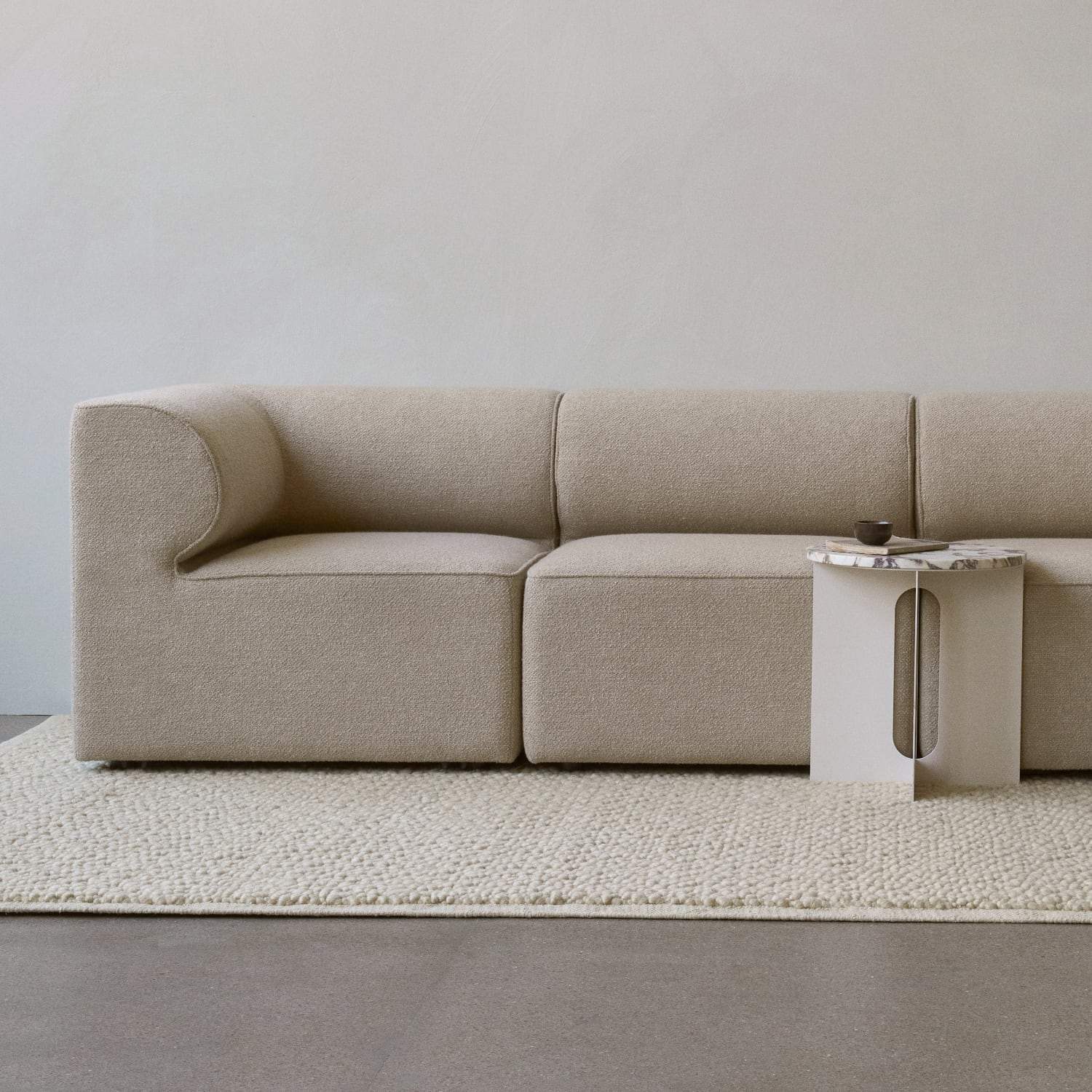 Audo Copenhagen Eave Sectional Sofa, 3-Seater Made To Order 02 / AUDO BOUCLE - KANSO