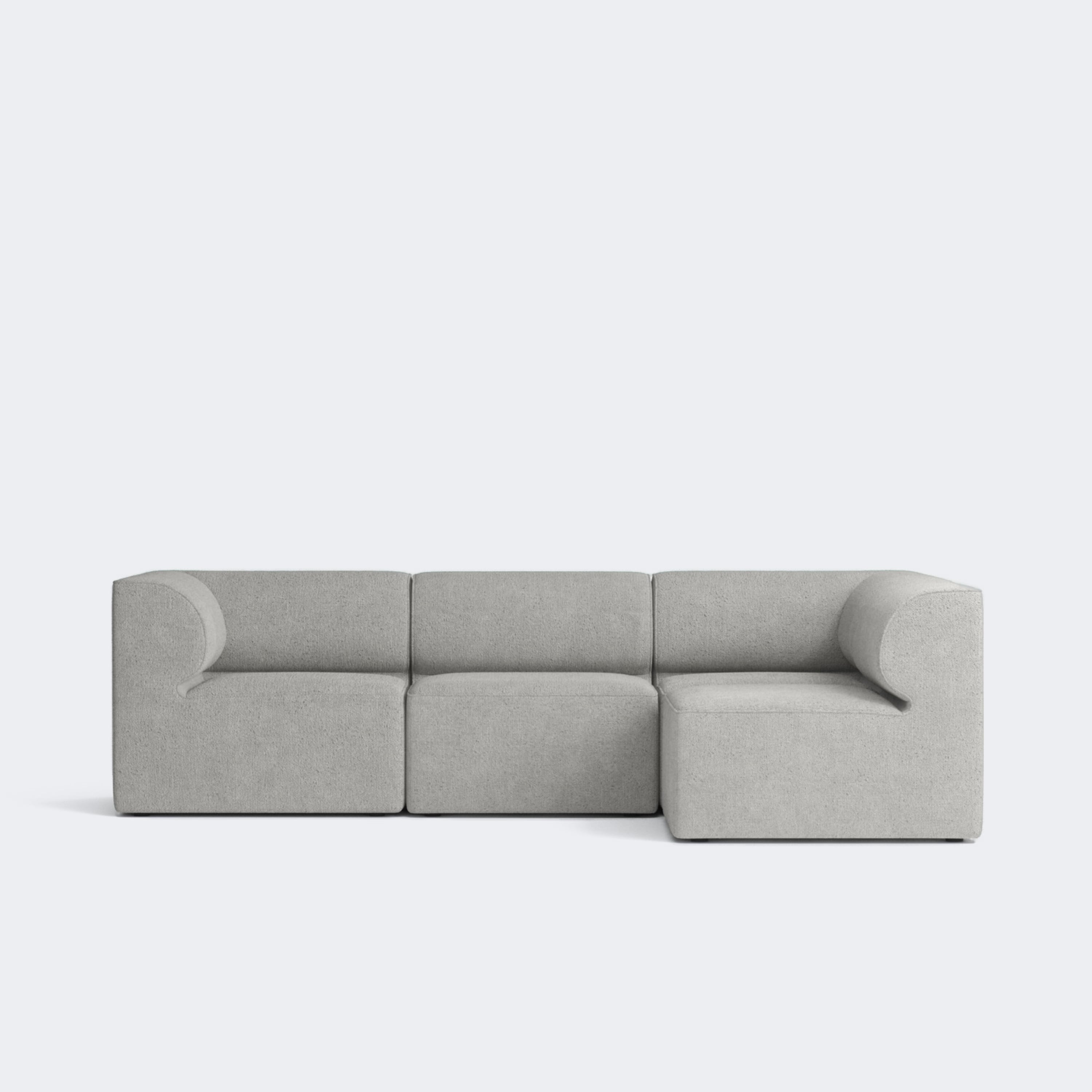 Audo Copenhagen Eave Sectional Sofa, 4-Seater Made To Order (10-12 Weeks) 4-Seater | Right Section Safire #012 - KANSO