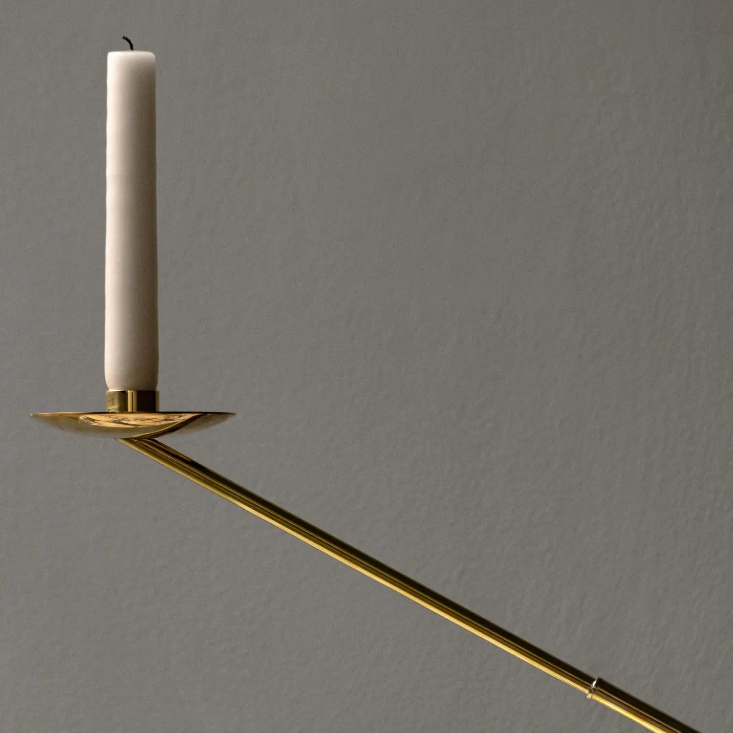 Audo Copenhagen Interconnect Candle Holder Polished Brass - KANSO#Color_Polished Brass