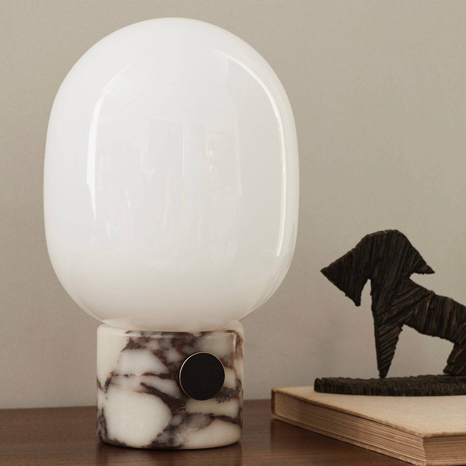 Audo Copenhagen JWDA Marble Table Lamp Calacatta Viola - KANSO#Color_Calacatta Viola
