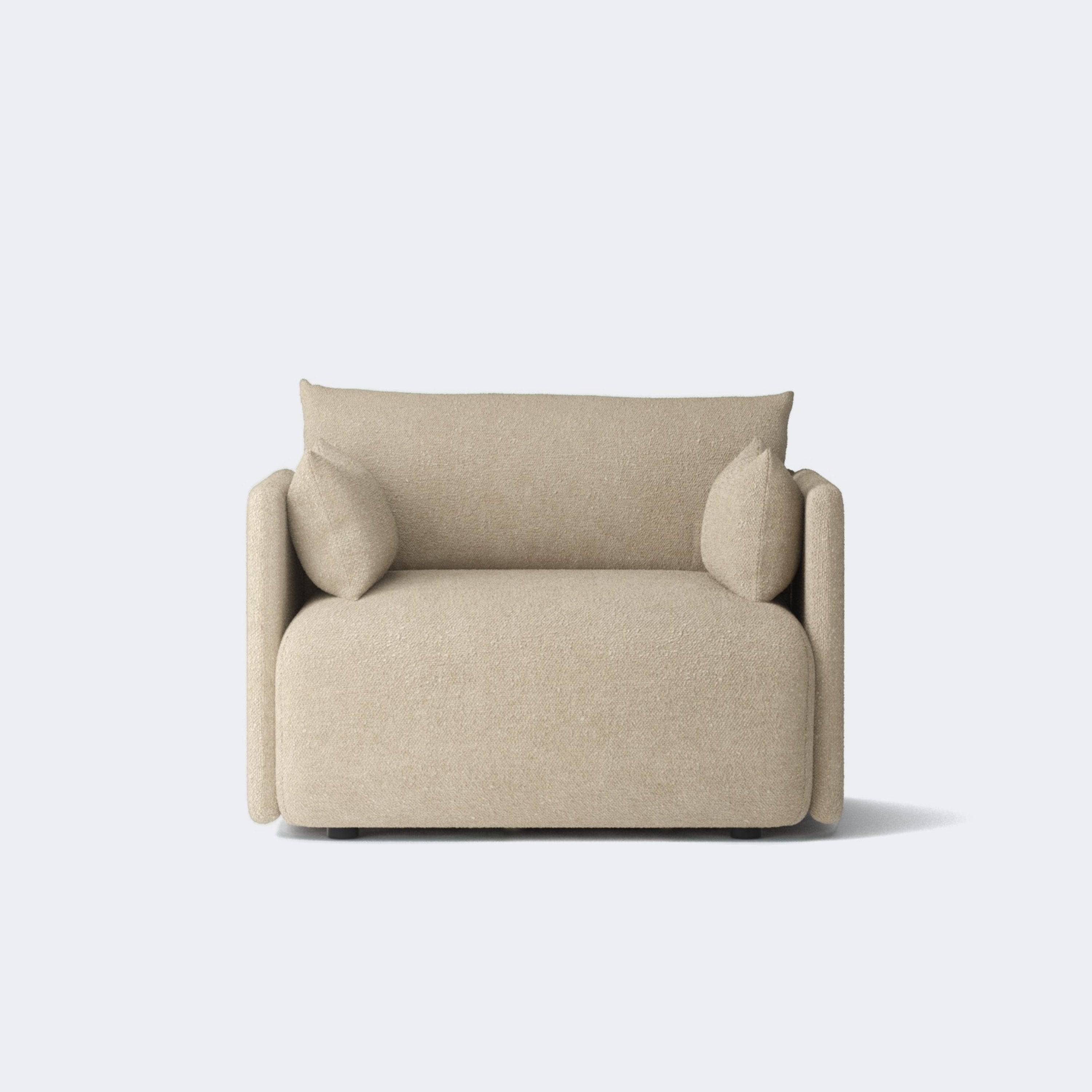 Audo Copenhagen Offset Sofa, 1 Seater Made To Order Audo Boucle - 02 - KANSO