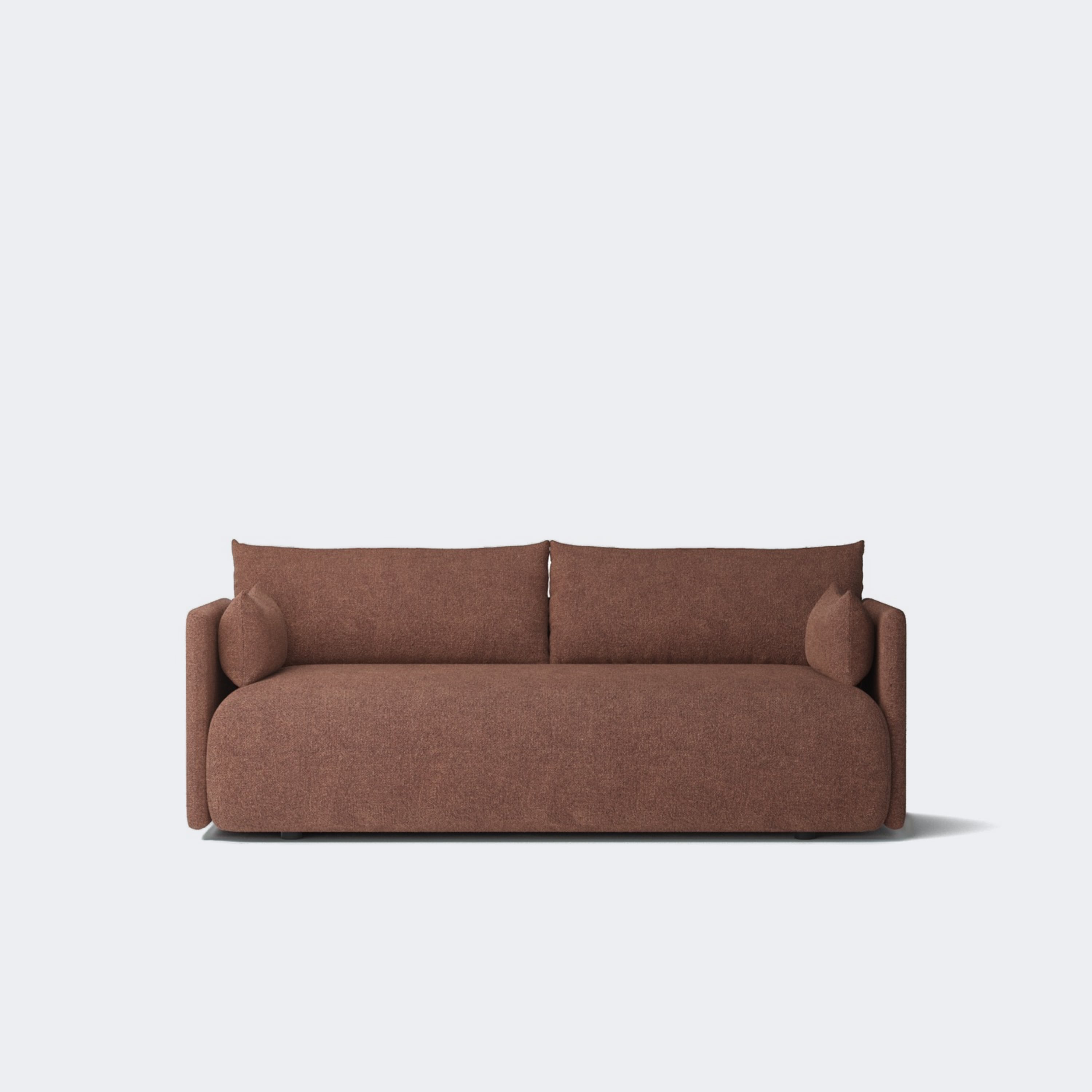 Audo Copenhagen Offset Sofa, 2 Seater Made To Order (12-14 Weeks) Audo Boucle #08 (Bordeaux) - KANSO